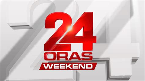24 oras weekend logo|24 Oras .
